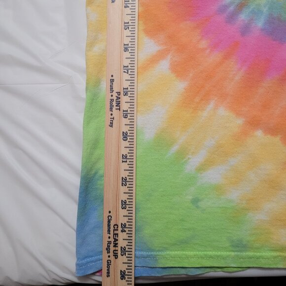 Palmetto Moon Tie Dye T Shirt with Dog, Multi Color Size Large - Picture 12 of 15